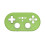 Q37pro  Gamepad Upgraded Wireless  Dual Hall Effect Joystick Android Emulator PC AS Mouse Keyboard Green 1