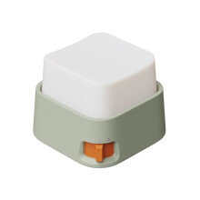 Ładowalna Lampka Nocna LED USB, Lampka Nocna na Stolik Nocny, do Sypialni, Dekoracja Pokoju, Prezent Świąteczny i Urodzinowy, Kolor Zielony