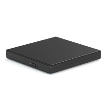 Professionele Externe Dvd-Drive, Slank, Geluidsarm, Externe Dvd USB 2.0 Dvd Vcd Cd Rw Brander Schrijver Speler Zwart