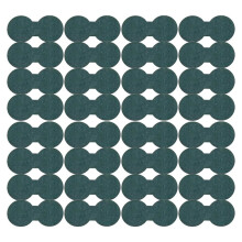500 Stück 18650 Li-Ion-Akku-Isolierdichtung Aus Gerstenpapier, Batteriepack-Zellenisolierung, Elektrodenisolierung, Isolierpad, Massiv