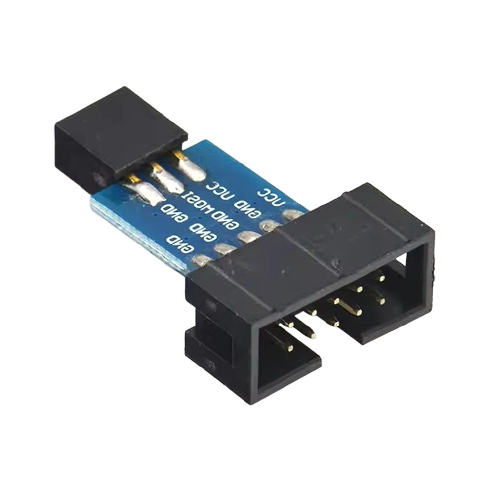 10Pcs 10Pin To 6Pin Convert To Standard Adapter Board For Atmel Stk500 Avrisp Usbasp Isp Interface Converter Avr 4713933444945