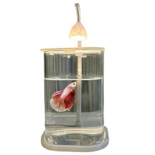 Transparent Fish Tank Ice Crystal Stone Tabletop Ecological Fish Tank Pearl Broken Diamonds Landscape Tank Decoration A