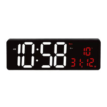 16.5'' Large Digital Wall Clock LED /Alarm/Timer Function/Emperature Display Digital Clock Electronic Watch A