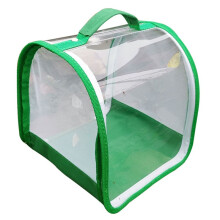 Petit pour Papillons, Cage à Insectes en Filet, Terrarium Portable avec Poignée de Transport, 20 X 20 X 20 cm