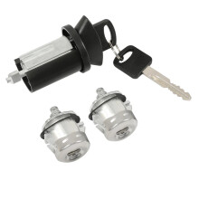 Cilindri di Bloccaggio Portiera Auto e Interruttore di Accensione con Chiavi 7012802 per  E150/250/350 1996-2008