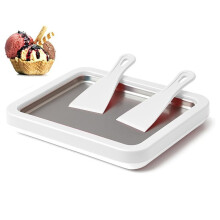 Rolled Ice Cream Maker, 2026 New Ice Cream Makers, DIY Ice Cream Roll Maker with 2 Scrapers, for Homemade Cream A
