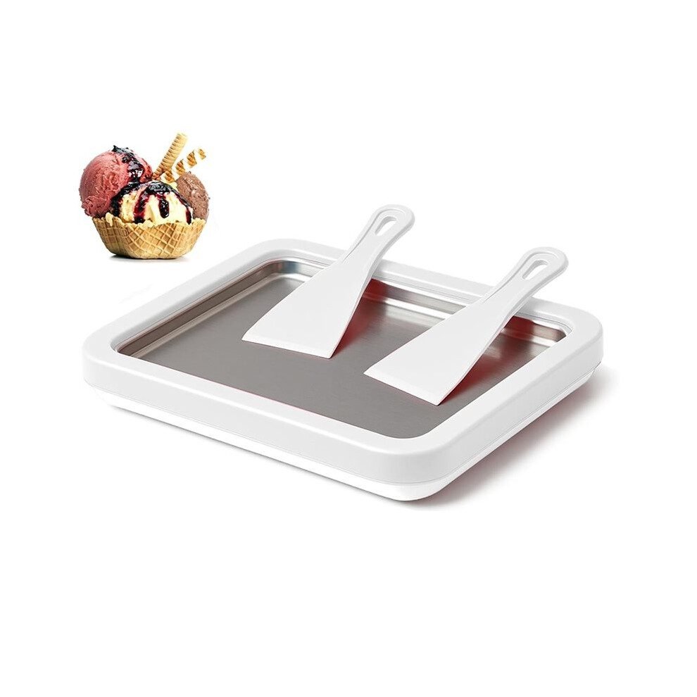 Rolled Ice Cream Maker, 2026 New Ice Cream Makers, DIY Ice Cream Roll Maker with 2 Scrapers, for Homemade Cream A-image-OPC-PS5W9KK-NEW