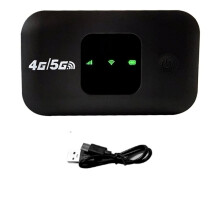 Routeur Mobile 4G LTE de Poche MIFI Sans Fil pour Voiture, Haut Débit Mobile 150 Mbps, Point D'Accès Wi-Fi, Batterie 3650 MAh, Version UE