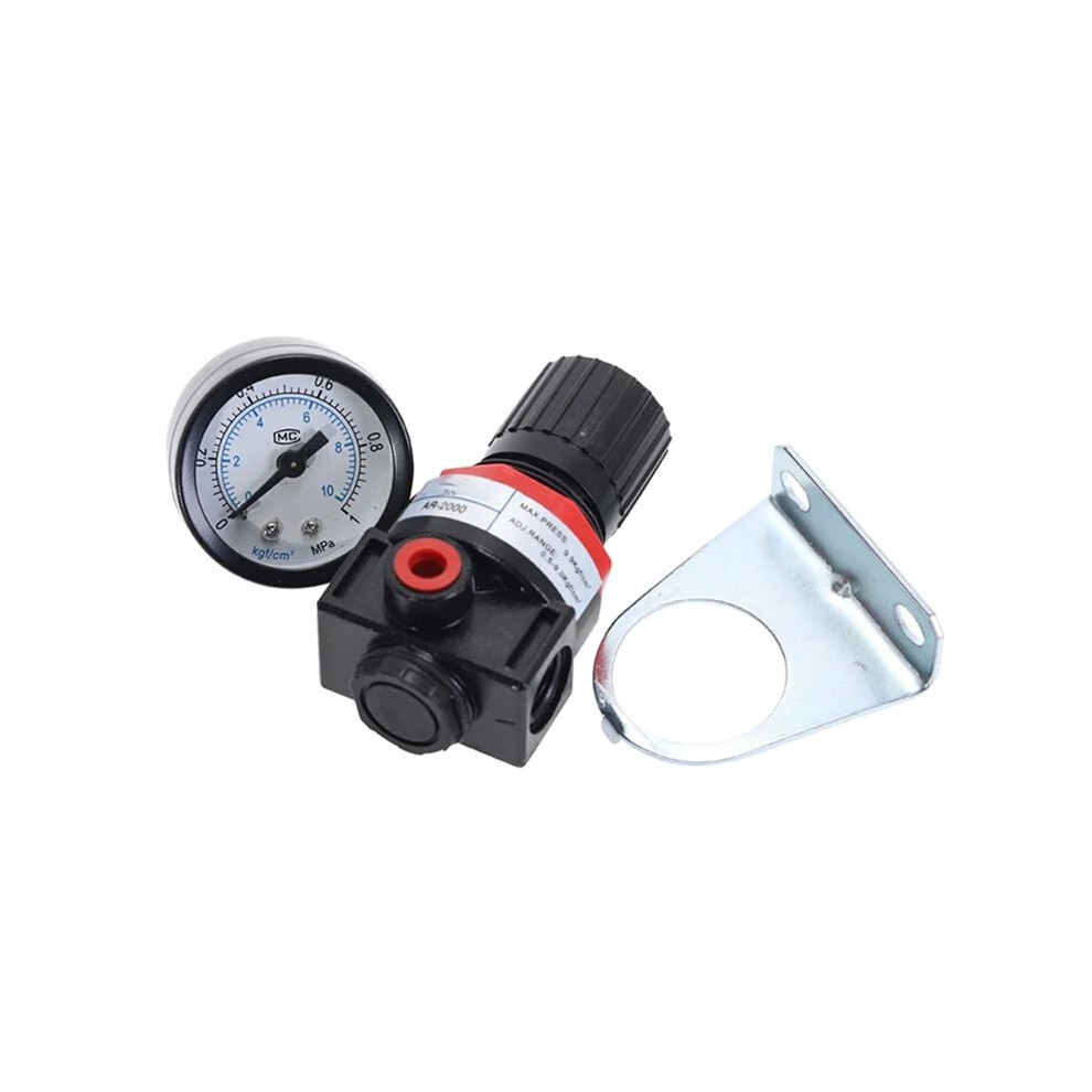 Ar2000 G1/4'' Thread Air Control Compressor Pressure Relief Regulator Valve With Fitting 6032951983983