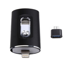 USB-Flashdrive Photostick High Speed Sticks Externe Opslagpen voor Telefoon en Pc Kopieer Foto'S, Video'S en Bestanden 64 GB Zwart