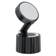 15W Wireless Charging with Magnetic Phone Stand Desktop Live Suction Cup Speaker Stereo Sound Foldable Stored