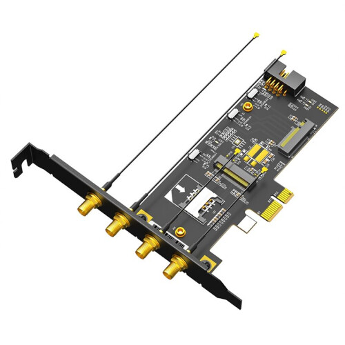 Adattatore NGFF M.2 Key B e Key A A PCIe X1 per Scheda 3G/4G e WiFi 1