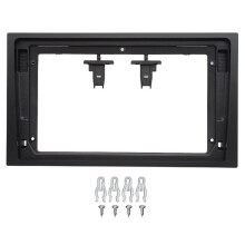Módulo de Acabamento para Rádio Automotivo, GPS, MP5 Player, 2 Din, para Painel de Instrumentos, Compatível com para , 9