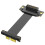 PCI-E PCI Express 5.0 1X Extension Cable ( Dual Vertical 90 Degree Direction) 1