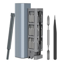 Screwdriver Set Electronics 44 Piece - Portable Accurate Repair Kit for Computer, Watch, Glasses & Camera