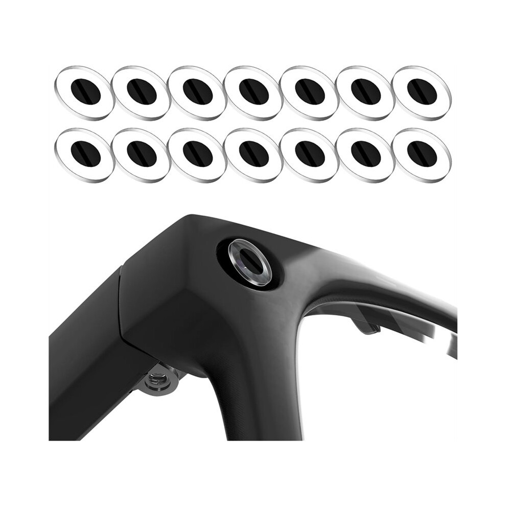 14Pcs LED Light Cover for  Meta /Skyler/Headliner/ Meta HSTN Accessories,Blackout LED Light Blocking