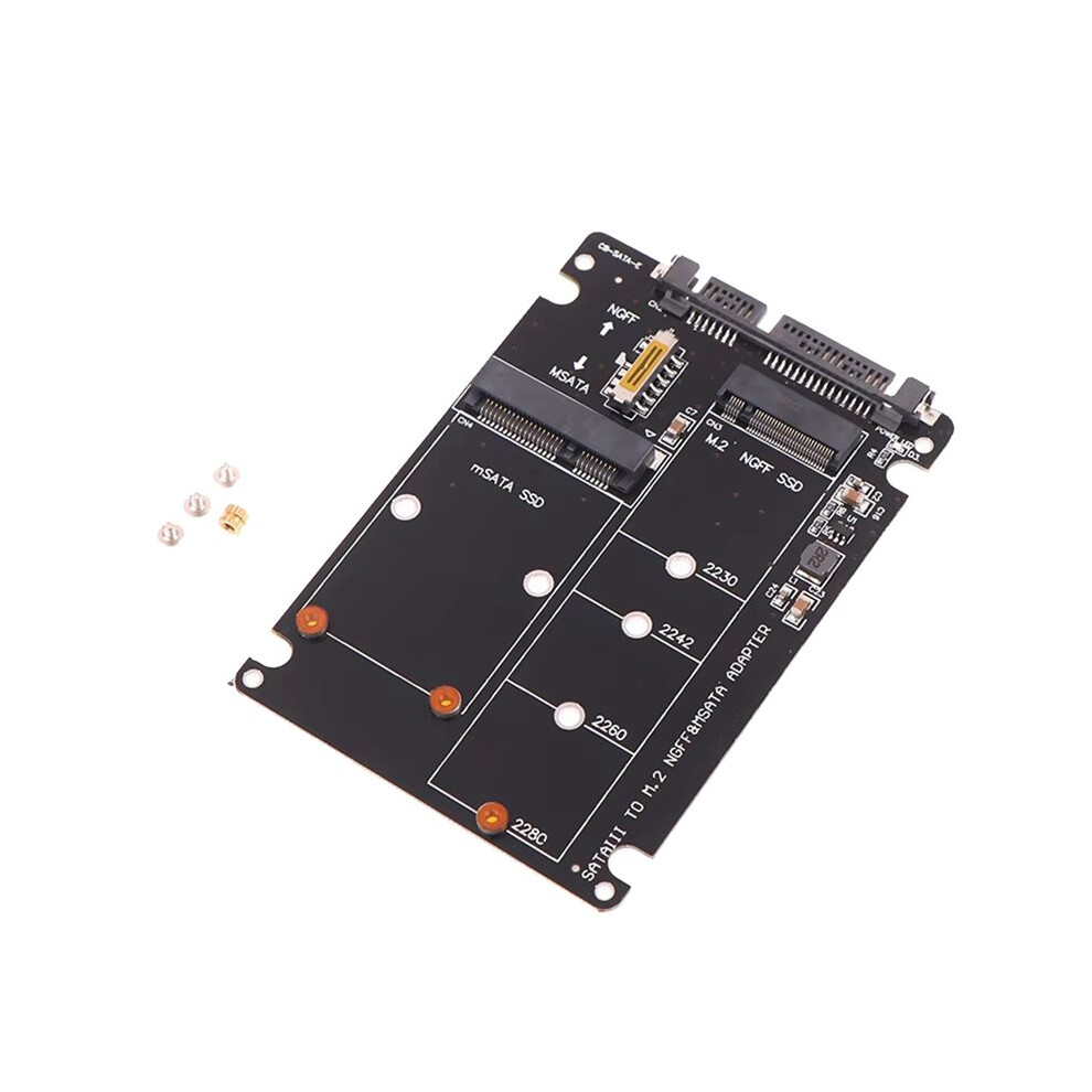 60Gbps To M2 Ngff Ssd Msata Ssd Adapter Msata To M.2 Ngff To Disk Adapter Board 6031329038744