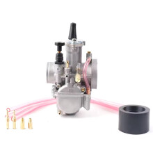 Carburateur Universel PWK, 28 mm, Injection de Puissance, pour Motos, Compétition, Mikuni, Koso, Quad, pour