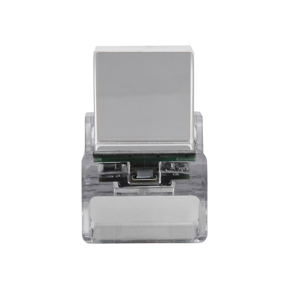 Transparent Miniature Tv With Illuminated Optical Components, Pseudo-Holographic Ornament Transparent Crystal Lamp Base 4711331965987