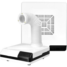 Aspirateur de Poussière de Bureau pour Polissage, Aspiration des Poussières, Lumière LED et Filtre Réutilisable pour une Forte Aspiration des
