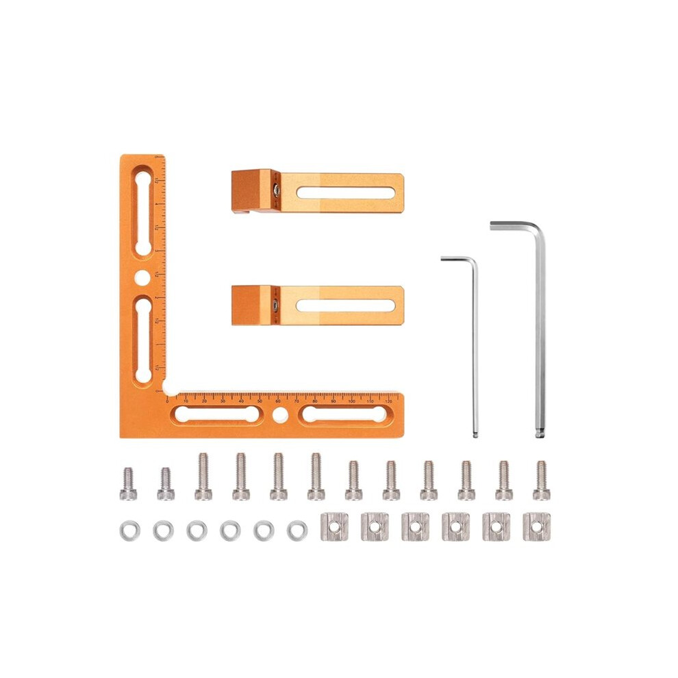 Cnc Workpiece Positioning Fixture, Cnc Vise/Cnc Clamps For T-Slot & Perforated Tables - Engraving, And Diy Projects 4713004381414