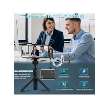 Wireless Lavalier Condenser Mic for Mobile Camera Computer