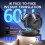 Cluasáin Gan Sreang WISEZONE Oscailte le Bluetooth 5.4 4