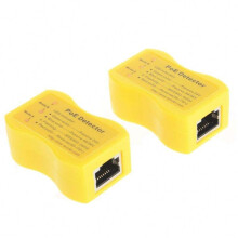 Rilevatore PoE RJ45 Tester PoE con Display LED, Identifica Rapidamente Power Over Ethernet, Tester per Cavi di Rete 24 V/48 V/56 V