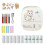 Sticker Printer with 6 Rolls Thermal Paper,  Portable Inkless Printer for IOS & Android, Pocket Print Pod 1