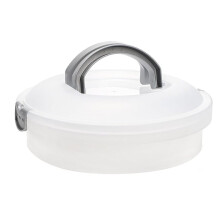 12 Inch Round Dessert Carrier with Lid and Handle, Portable Food Container for Pie, Cupcake, Cheesecake, Deviled Egg
