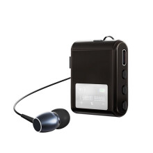 Fones de Ouvido K89 Lavalier 5.4 com 20 Horas de Reprodução de Música e Exibição de Números de Telefone Recebidos Na Tela.