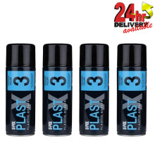 Upol PLAS/3 Plast X Primer Filler Aerosol Plastic Bumper Trim Paint  400ml X 4