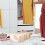 Closet Organizer,Six Compartment Storage Bag,Divider Design Sturdy,Home Clothes Down Comforter Drawer Sorting 4