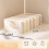 Closet Organizer,Six Compartment Storage Bag,Divider Design Sturdy,Home Clothes Down Comforter Drawer Sorting 5