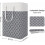 Panier à linge pliable de 75 L, autoportant 2