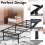 14" Easy Assembly Platform Bed Frame, Twin 4