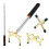 Retractable Billiards Cue Bridge with Brass Head 3-Piece 1
