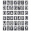 42pcs Alphabet Number Stencils Templates Graffiti Hollowed Out 1