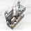 No Drill Wall Mounted Storage Basket Versatile Hanging Wire Organizer 7