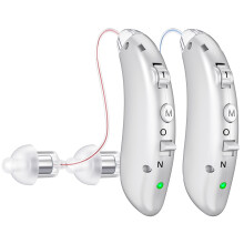 Rechargeable Hearing Aids for Seniors with Noise Cancelling,Hearing Loss Hearing Amplifiers,Digital Hearing Aid,Sound amplifier with Volume Control