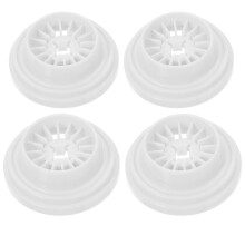Sewing Machine Spool Pin Cap 4Pcs White Plastic Prevent Slipping