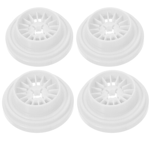 Sewing Machine Spool Pin Cap 4Pcs White Plastic Prevent Slipping