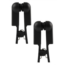 Oorclip-Elektroden van Rubber, Zwart, Compatibel met TENS 7000 en Standaard TENS-Apparaten, Herbruikbaar Oorclip-Accessoire, 1 Paar