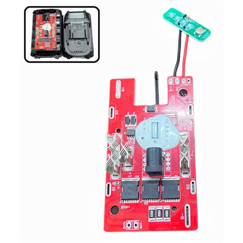 For  21700  Battery Protection Board +Light Panel 150A Protection Board Power Tool Board for