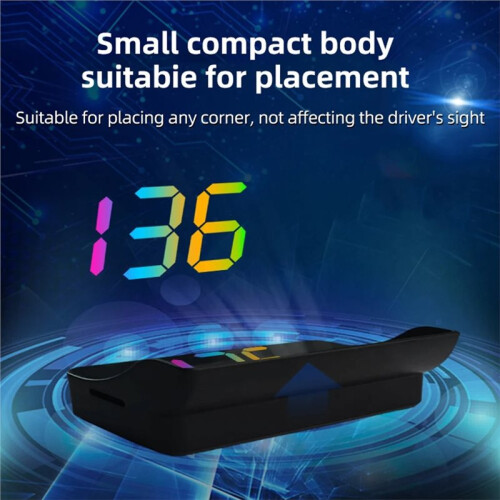 GPS HUD Speedometer   Display Digital Projector for All Cars, /H Windshield Accessory 2