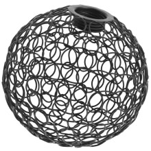 FRCOLOR MLINS Retro1Set Abat-jour en métal style cage à oiseaux, style vintage, en fil de fer, pour luminaires industriels, pièces de rechange et