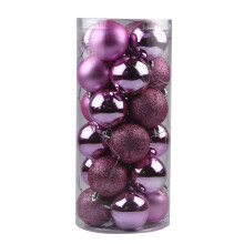 Christmas Decorations Clearance: 24Pcs Shatterproof Pink Baubles (2.36"/6cm) for Tree & Party – Compatible with All Standard Trees