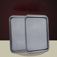 Set of 2 14 Inch Nonstick Rectangular Baking Sheets for Baking