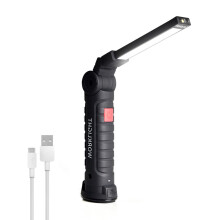 Lampada da lavoro ricaricabile a LED Xhy con base magnetica e