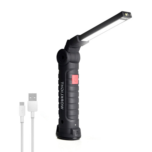 Lampada da lavoro ricaricabile a LED Xhy con base magnetica e